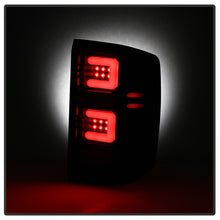 Laden Sie das Bild in den Galerie-Viewer, Spyder Chevy 1500 14-16 Light Bar LED Tail Lights All Blk ALT-YD-CS14-LBLED-BKV2