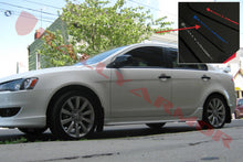 Charger l'image dans la galerie, Rally Armor 2007+ Mitsubishi Lancer (doesn't fit Sportback) UR Black Mud Flap w/ Blue Logo