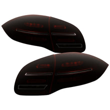 Carica l&#39;immagine nel visualizzatore di Gallery, Spyder Porsche Cayenne 958 11-14 LED Tail Lights - Sequential Signal - Red Smoke