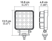 Carica l&#39;immagine nel visualizzatore di Gallery, Hella ValueFit LED Work Lamps 4SQ 2.0 LED MV CR BP