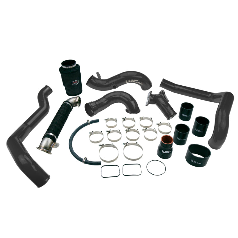 Wehrli 04.5-05 Chevrolet 6.6L LLY Duramax High Flow Intake Bundle Kit - Gloss Black