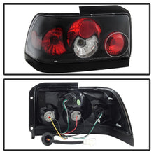 Carica l&#39;immagine nel visualizzatore di Gallery, Spyder Toyota Corolla 93-97 Euro Style Tail Lights Black ALT-YD-TC93-BK