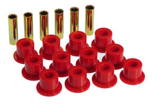 Carica l&#39;immagine nel visualizzatore di Gallery, Prothane 72-81 International Scout II Spring &amp; Shackle Bushings - Red