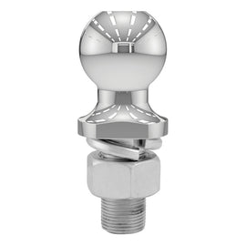 Curt 1-7/8in Trailer Ball (1in x 2-1/8in Shank 3500lbs Chrome)