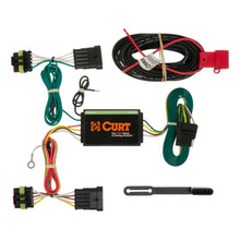 Laden Sie das Bild in den Galerie-Viewer, Curt 14-17 Fiat 500L Custom Wiring Harness (4-Way Flat Output)