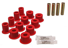 Carica l'immagine nel visualizzatore di Gallery, Energy Suspension 95-97 Toyota Tacoma / 89 4Runner / 89-95 Pick Up Red Rear Leaf Spring Shackle Bush