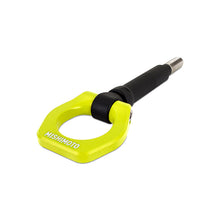Cargar imagen en el visor de la galería, Mishimoto 13+ Subaru BRZ/FRS/86 / 18+ Subaru WRX Neon Yellow Racing Front Tow Hook