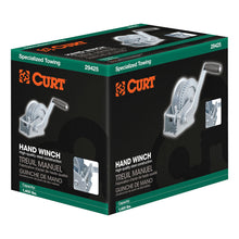 Carica l&#39;immagine nel visualizzatore di Gallery, Curt Hand Winch (1400lbs 7-1/2in Handle)