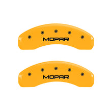 Cargar imagen en el visor de la galería, MGP 4 Caliper Covers Engraved Front &amp; Rear Crossfire Black finish silver ch