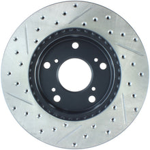 Charger l&#39;image dans la galerie, StopTech 02-06 Acura RSX Slotted &amp; Drilled Left Front Rotor