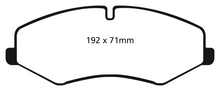 Laden Sie das Bild in den Galerie-Viewer, EBC 10-14 Land Rover LR4 5 Greenstuff Front Brake Pads