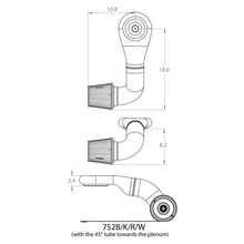 Cargar imagen en el visor de la galería, Spectre Plenum Kit Low w/Driver Side 45/90 Degree Tube