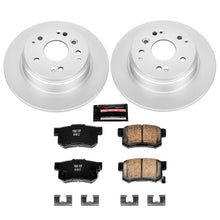 Carica l&#39;immagine nel visualizzatore di Gallery, Power Stop 04-08 Acura TL Rear Z17 Evolution Geomet Coated Brake Kit