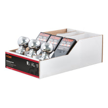 Carica l&#39;immagine nel visualizzatore di Gallery, Curt Loaded Ball Mounts w/2in Balls (2in Shank 7500lbs 4in Drop 3-Pack)