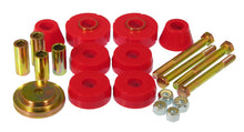 Carica l&#39;immagine nel visualizzatore di Gallery, Prothane 63-66 Chevy C10 1/2Ton 2wd PU Body Mount - Red