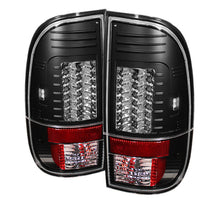 Cargar imagen en el visor de la galería, Spyder Ford Super Duty 08-15 Version 2 LED Tail Lights Black ALT-YD-FS07-LED-G2-BK