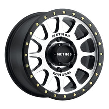 Charger l'image dans la galerie, Method MR305 NV 17x8.5 0mm Offset 8x170 130.81mm CB Machined/Black Street Loc Wheel