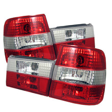 Carica l&#39;immagine nel visualizzatore di Gallery, Spyder BMW E34 5-Series 88-95 Euro Style Tail Lights Red Clear ALT-YD-BE3488-RC