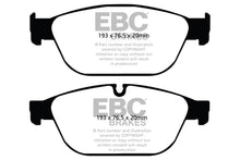 गैलरी व्यूवर में इमेज लोड करें, EBC 11-12 Audi A8 Quattro 3.0 Supercharged Redstuff Front Brake Pads