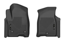 Carica l'immagine nel visualizzatore di Gallery, Husky Liners 2021 Chevrolet Tahoe X-Act Contour Black Front Seat Floor Liners