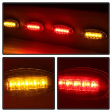 Charger l&#39;image dans la galerie, Xtune Chevy Silverado 99-13 Dually 2 Red LED+2 Amber LED Side Fender Lights Clear ACC-LED-GMD99-SL-C