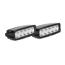 गैलरी व्यूवर में इमेज लोड करें, Westin Fusion5 LED Light Bar Single Row 5.5 inch Flex w/3W Epistar (Set of 2) - Black