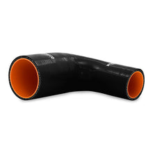 Laden Sie das Bild in den Galerie-Viewer, Mishimoto Silicone Reducer Coupler 90 Degree 2in to 3in - Black