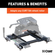 Carica l&#39;immagine nel visualizzatore di Gallery, Curt OEM Puck System 5th Wheel Roller Adapter for GM