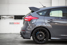 Charger l&#39;image dans la galerie, Seibon 2015-2017 Ford Focus ST/RS Hatchback Carbon Fiber Rear Spoiler (3rd Brake Light Not Included)