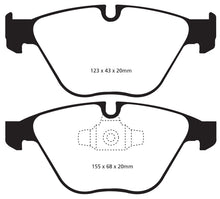 गैलरी व्यूवर में इमेज लोड करें, EBC 13+ BMW X1 2.0 Turbo (28i) Redstuff Front Brake Pads