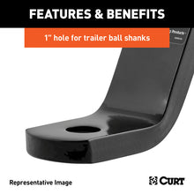 गैलरी व्यूवर में इमेज लोड करें, Curt Class 3 Ball Mount (2in Shank 7500lbs 4in Drop 8-1/4in Long)