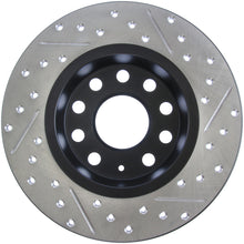 Carica l&#39;immagine nel visualizzatore di Gallery, StopTech Slotted &amp; Drilled Sport Brake Rotor