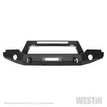 Charger l&#39;image dans la galerie, Westin 07-18 Jeep Wrangler JK WJ2 Full Width Front Bumper w/LED Light - Tex. Blk