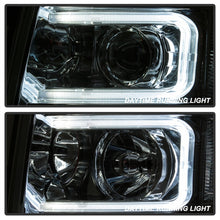Carica l&#39;immagine nel visualizzatore di Gallery, Xtune Chevy Silverado 1500/2500/3500 07-13 Halo Projector Headlights Chrome PRO-JH-CS07-LED-C