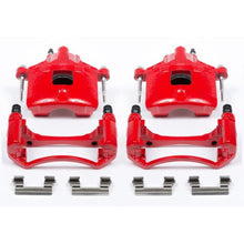 Cargar imagen en el visor de la galería, Power Stop 97-05 Buick Century Front Red Calipers w/Brackets - Pair