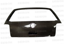 Carica l&#39;immagine nel visualizzatore di Gallery, Seibon 99-04 Volkswagen Golf IV OEM Style Carbon Fiber Trunk Lid