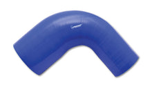 गैलरी व्यूवर में इमेज लोड करें, Vibrant 4 Ply Reinforced Silicone 90 degree Transition Elbow 2in ID x 2.5in I.D. 90 deg. Elbow BLUE