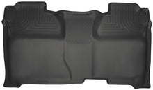 Charger l'image dans la galerie, Husky Liners 14 Chevrolet Silverado 1500/GMC Sierra 1500 WeatherBeater Black 2nd Seat Floor Liners