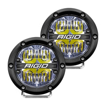 Laden Sie das Bild in den Galerie-Viewer, Rigid Industries 360-Series 4in LED Off-Road Drive Beam - White Backlight (Pair)