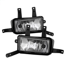 Carica l&#39;immagine nel visualizzatore di Gallery, Spyder Chevy Suburban Tahoe 2015-17 OEM Fog Lights W/Chrm trim Cover and Switch Clear FL-CTAH15-C
