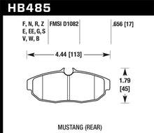 Carica l'immagine nel visualizzatore di Gallery, Hawk 07-11 Ford Mustang Shelby GT500 DTC-30 Race Rear Brake Pads