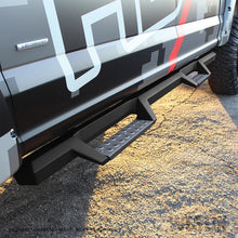 गैलरी व्यूवर में इमेज लोड करें, Westin/HDX Stainless 15-18 Ford F-150 SC/17-18 F-250/F-350 CC Drop Nerf Step Bars - Textured Black