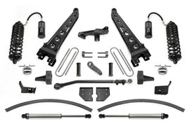 Fabtech 17-20 Ford F250/350 4WD Diesel 8in Radius Arm System w/DL 4.0 Coilover & Rear DL 2.25 Shocks