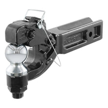Carica l&#39;immagine nel visualizzatore di Gallery, Curt Receiver-Mount Ball &amp; Pintle Combo (2-1/2in Shank 2-5/16in Ball 20000lbs)