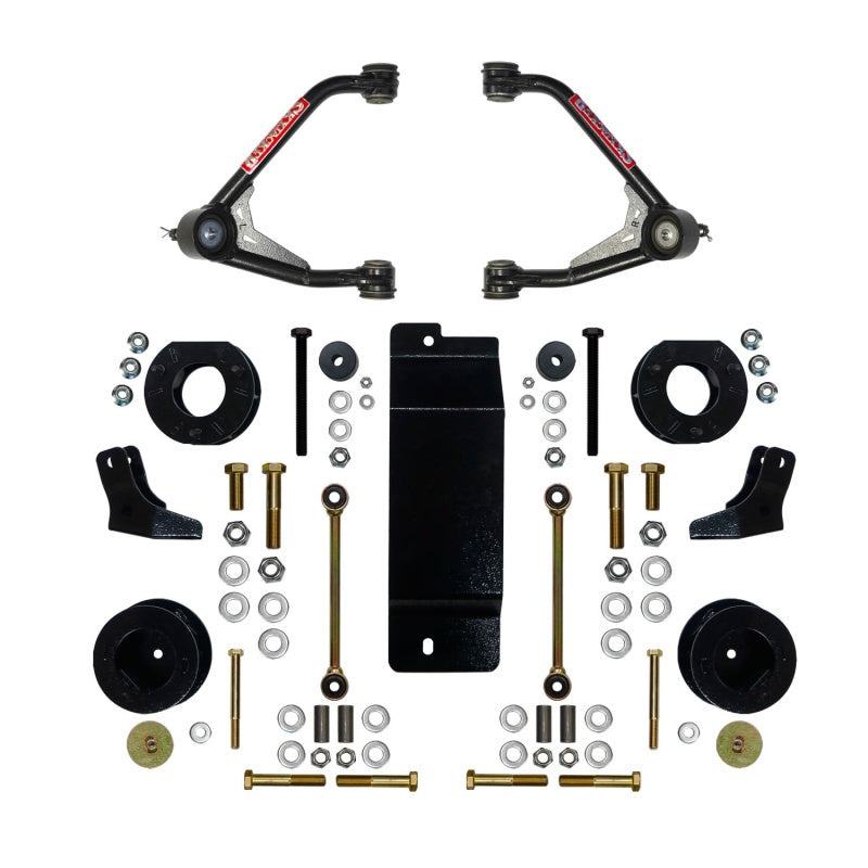 Skyjacker 07-14 GM 1500 SUV 4WD 3.5-4in UCA Lift Kit w/Rear Shock Brackets