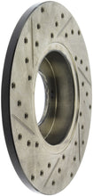 Carica l&#39;immagine nel visualizzatore di Gallery, StopTech Slotted &amp; Drilled Sport Brake Rotor