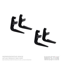 गैलरी व्यूवर में इमेज लोड करें, Westin 1999-2016 Ford F-250/350 Super Cab Running Board Mount Kit - Black