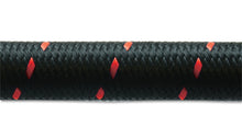 Carica l&#39;immagine nel visualizzatore di Gallery, Vibrant -10 AN Two-Tone Black/Red Nylon Braided Flex Hose (5 foot roll)