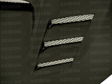 गैलरी व्यूवर में इमेज लोड करें, Seibon 08-09 Subaru WRX/STi CWII-style Carbon Fiber Hood