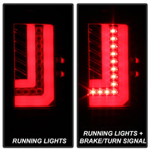 Charger l&#39;image dans la galerie, Spyder GMC Sierra 2016-2017 Light Bar LED Tail Lights - Red Clear ALT-YD-GS16-LED-RC